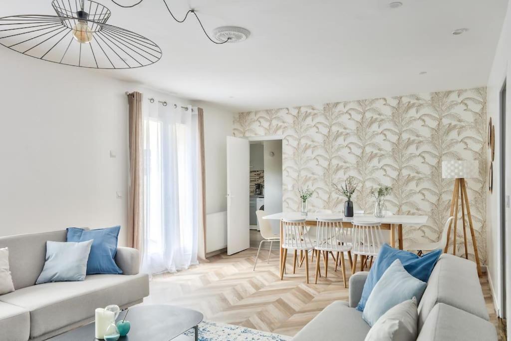 Parking Prive Gratuit - 15Mn Paris - Gare A Pied En 5Mn - Tout Equipee - Terrasse - Jardin - Stade De France - Casino D'Enghien - Hippodrome, Universite 에피네쉬르세느강 외부 사진